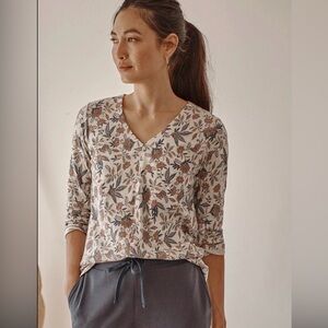 J.Jill Pure Jill floral top Size XL